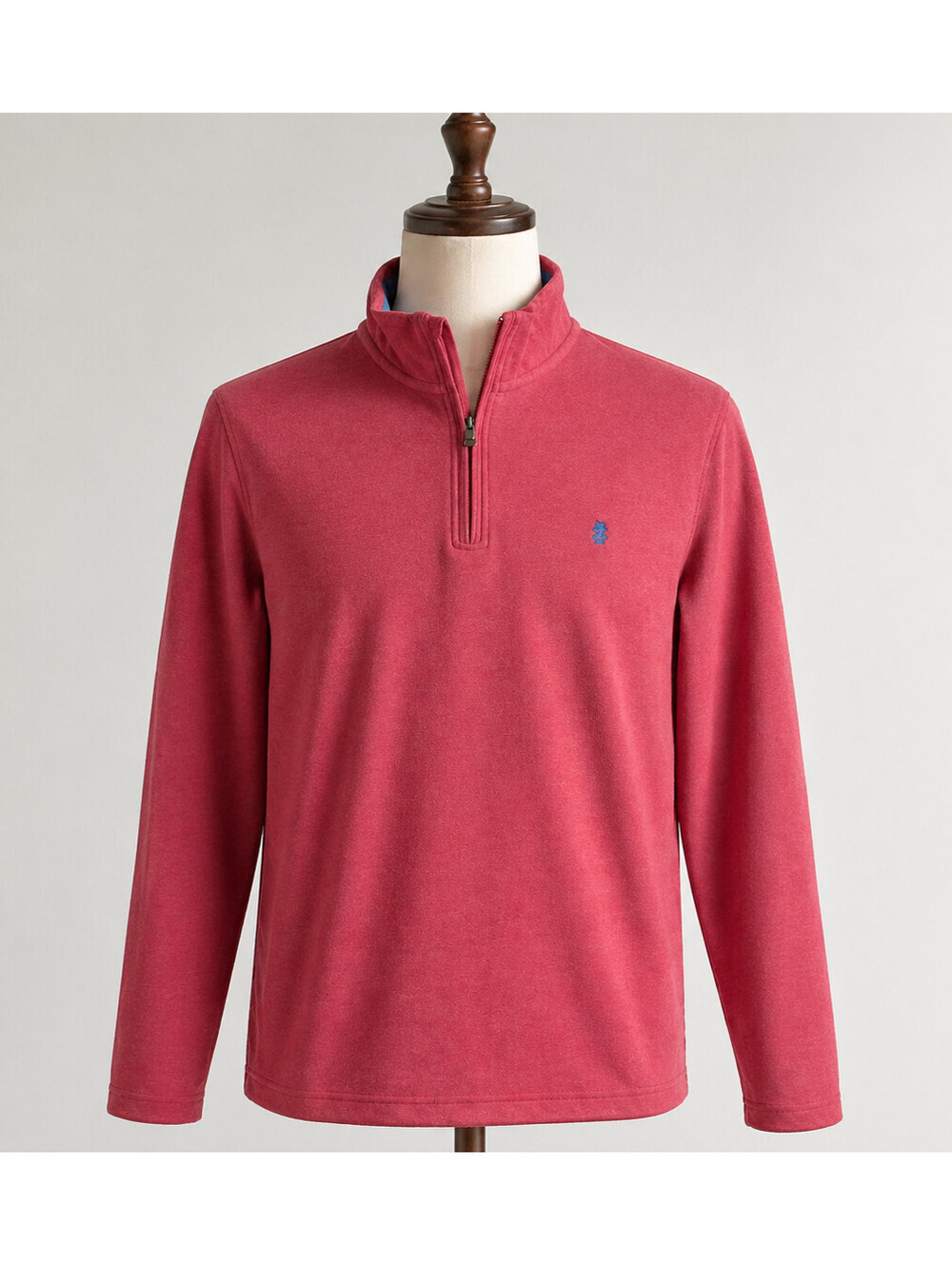 Izod Men's Red 1/4 Zip Pullover Sweater Size XL